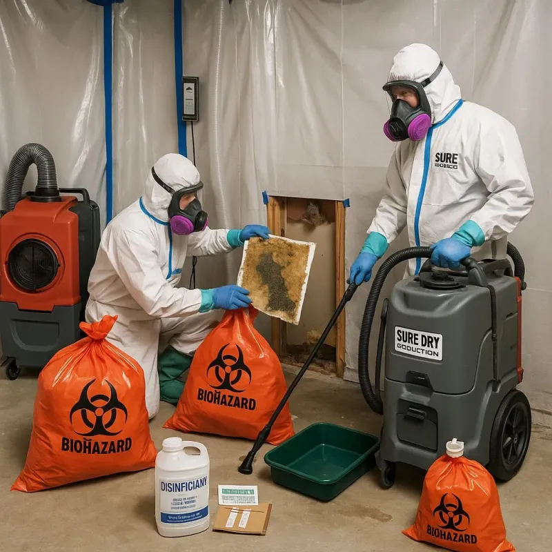 Contaminated Water Handling Protocols process in Salem County, NJ