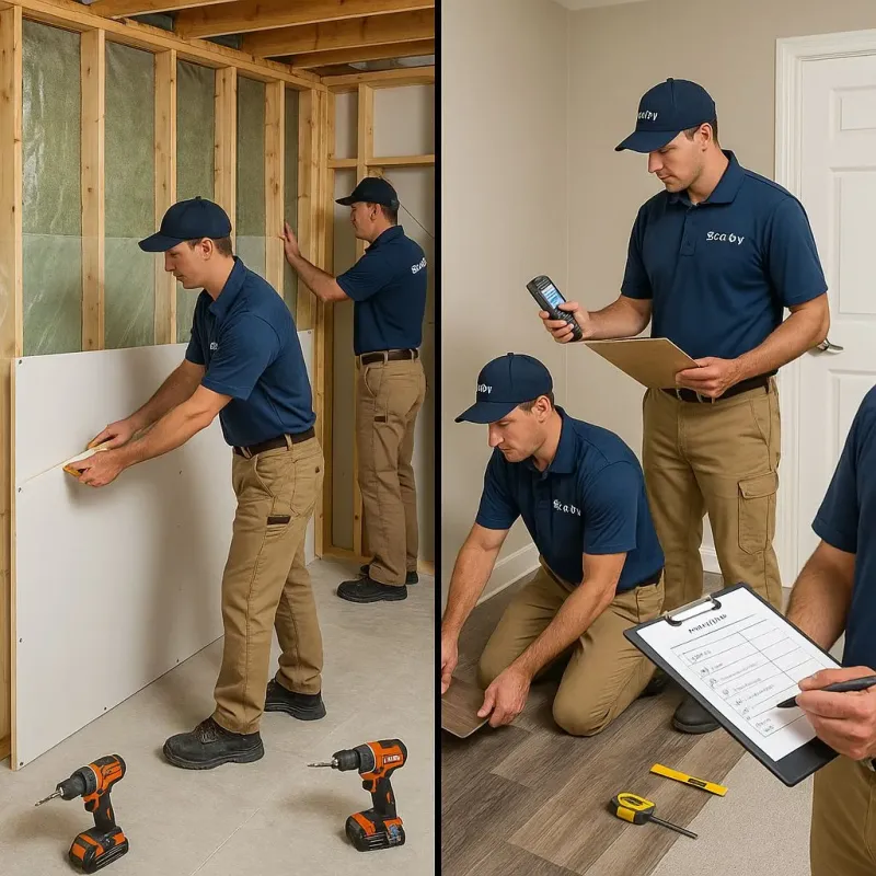 Repairs and Reconstruction process in Salem County, NJ
